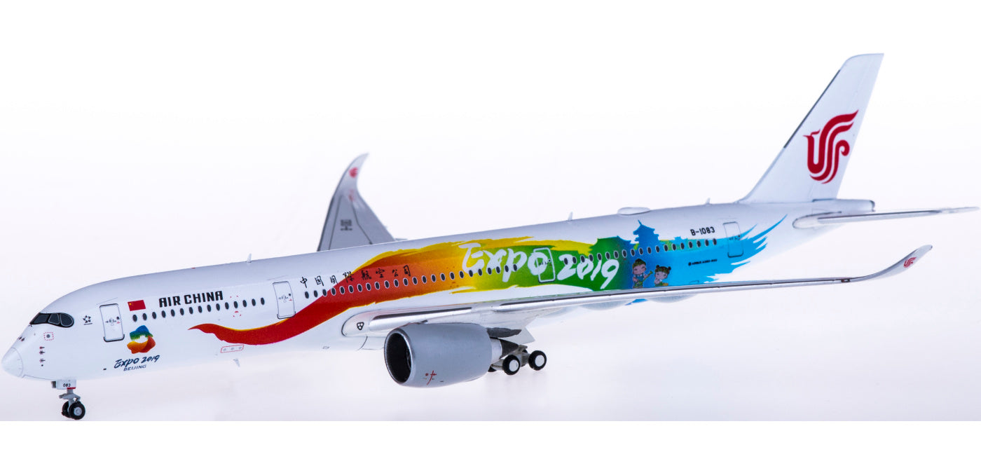 1:400 JC Wings XX4058 Air China Airbus A350-900 B-1083 Free Tractor+Stand