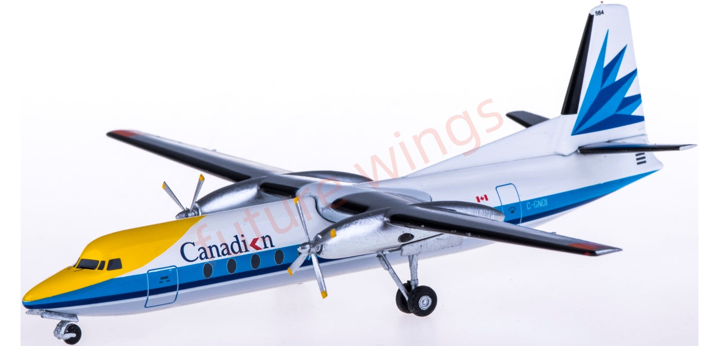 1:200 AeroClassics AC219448 Canadian Airlines Fairchild FH-227 C-GNDI Aircraft Model