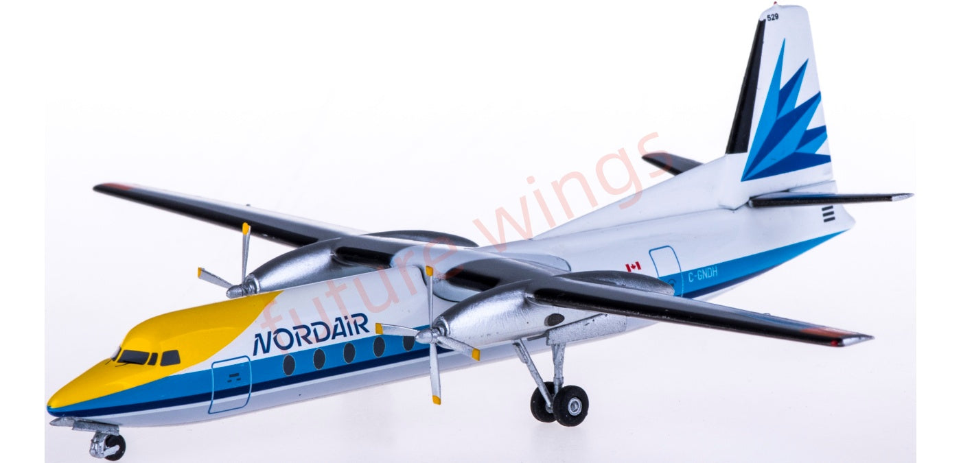 1:200 AeroClassics AC219449 Nordair Fairchild FH-227B C-GNDH Aircraft Model
