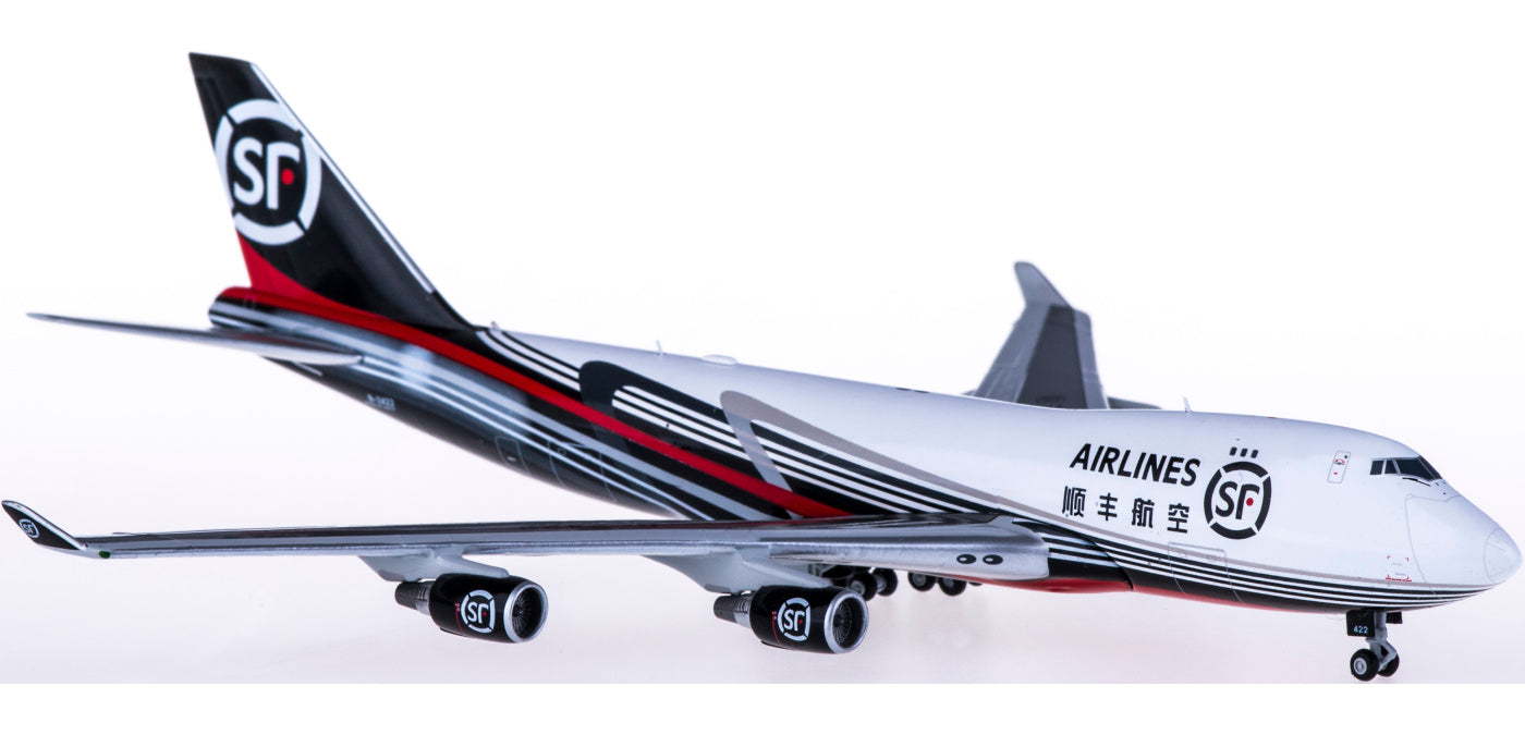 1:400 JC Wings XX4069 SF Express Airlines Boeing 747-400F B-2422 Free Tractor+Stand