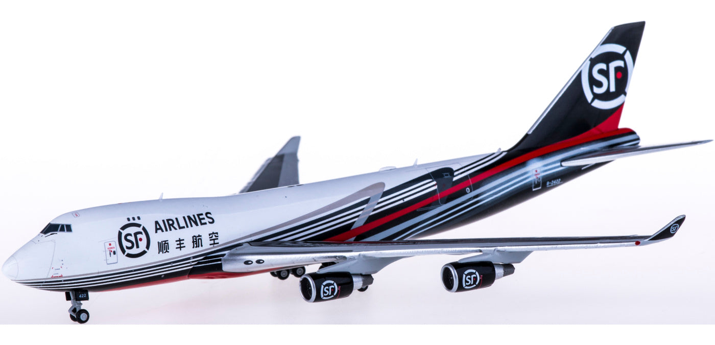 1:400 JC Wings XX4069 SF Express Airlines Boeing 747-400F B-2422 Free Tractor+Stand