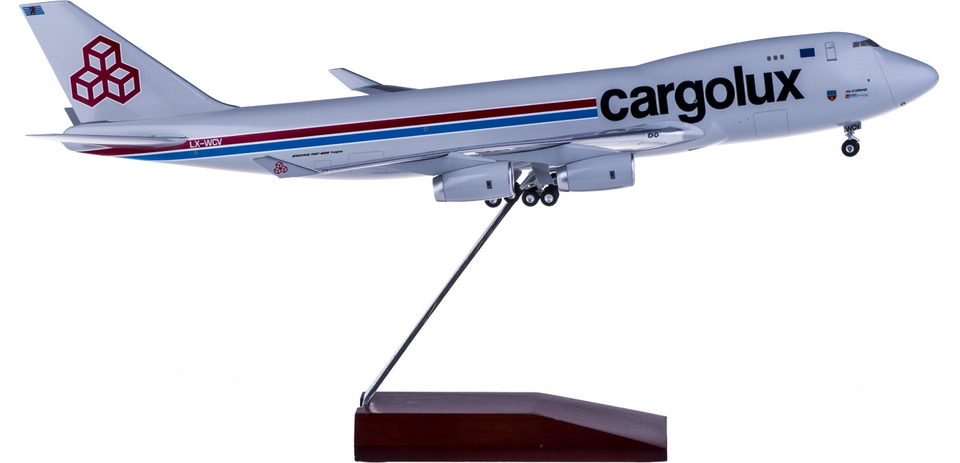 1:200 Hogan Wings HG4418GR Cargolux Cargo Boeing 747-400F LX-WCV