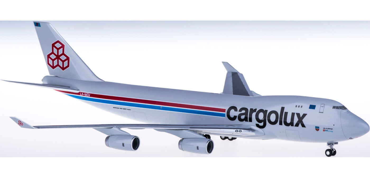 1:200 Hogan Wings HG4418GR Cargolux Cargo Boeing 747-400F LX-WCV