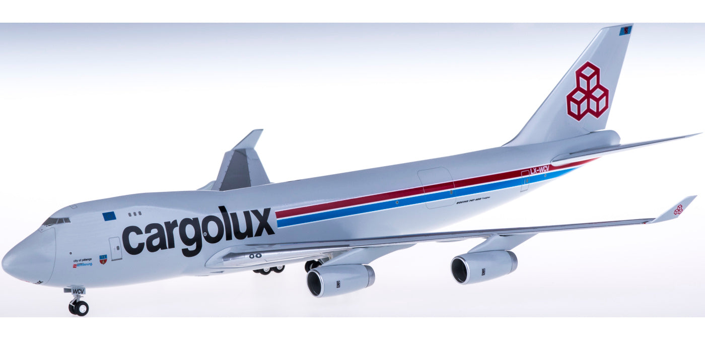 1:200 Hogan Wings HG4418GR Cargolux Cargo Boeing 747-400F LX-WCV
