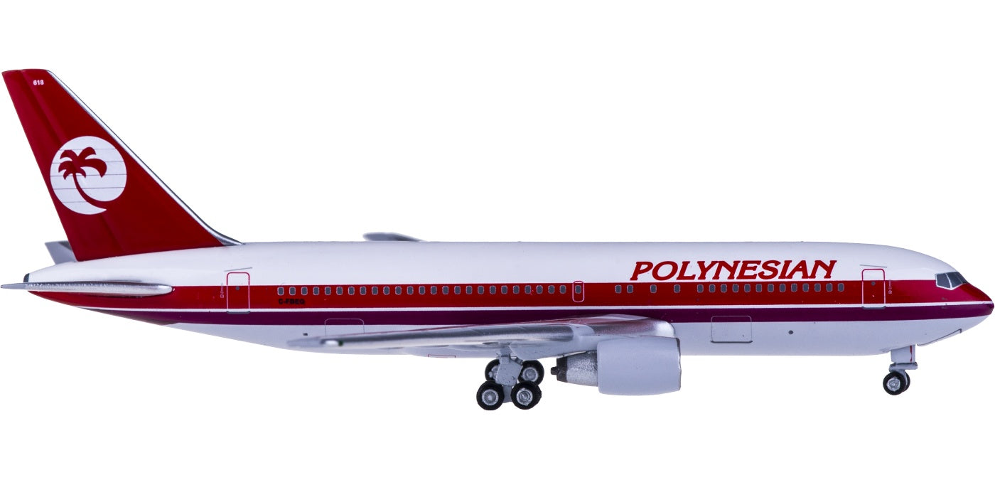 (Rare)1:400 AeroClassics AC419447 Polynesia Boeing 767-200 C-FBEG+Free Tractor