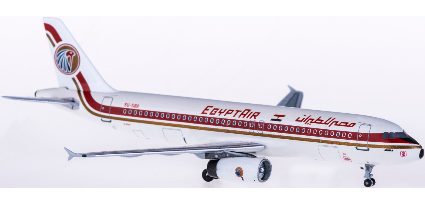 (Rare)1:400 AeroClassics AC4SUGBA EgyptAir Airbus A320 SU-GBA+Free Tractor