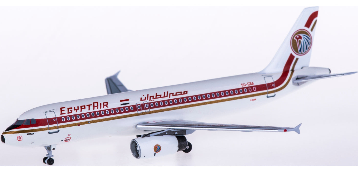 (Rare)1:400 AeroClassics AC4SUGBA EgyptAir Airbus A320 SU-GBA+Free Tractor