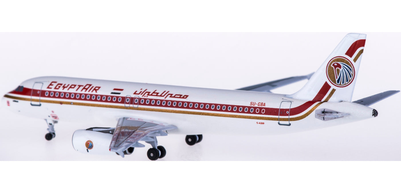(Rare)1:400 AeroClassics AC4SUGBA EgyptAir Airbus A320 SU-GBA+Free Tractor