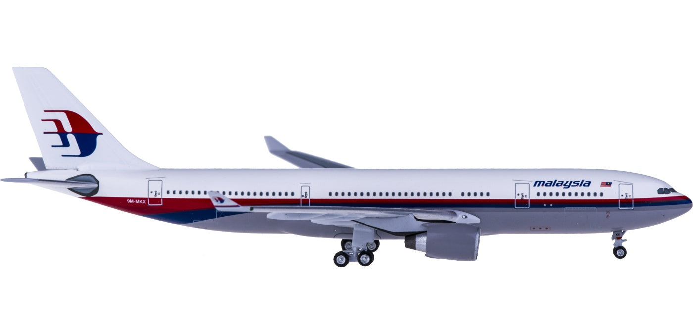 (Rare)1:400 AeroClassics AC49MMKX Malaysia Airlines Airbus A330-200 9M-MKX+Free Tractor
