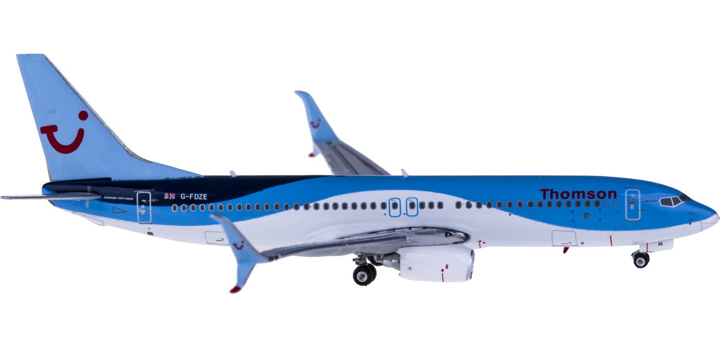 (Rare)1:400 Phoenix PH11155 Thomson Boeing 737-800 G-FDZE+Free Tractor