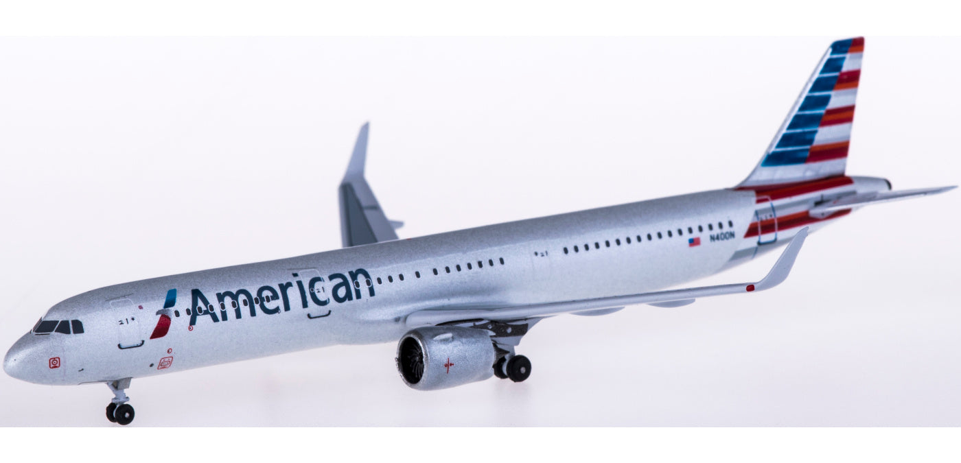 (Rare)1:400 AeroClassics AC4N400AN American Airlines Airbus A321neo N400AN+Free Tractor