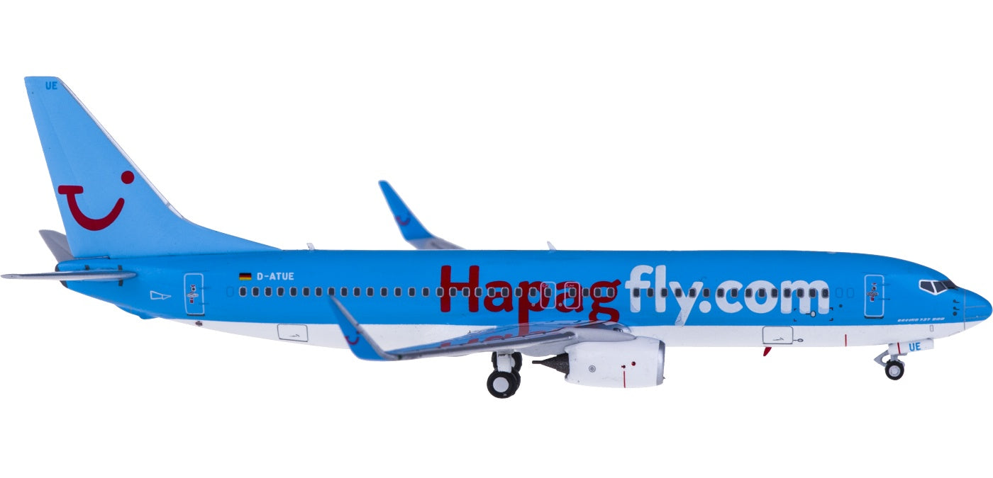 1:400 NG Models NG58017 Hapagfly Boeing 737-800 D-ATUE +Free Tractor