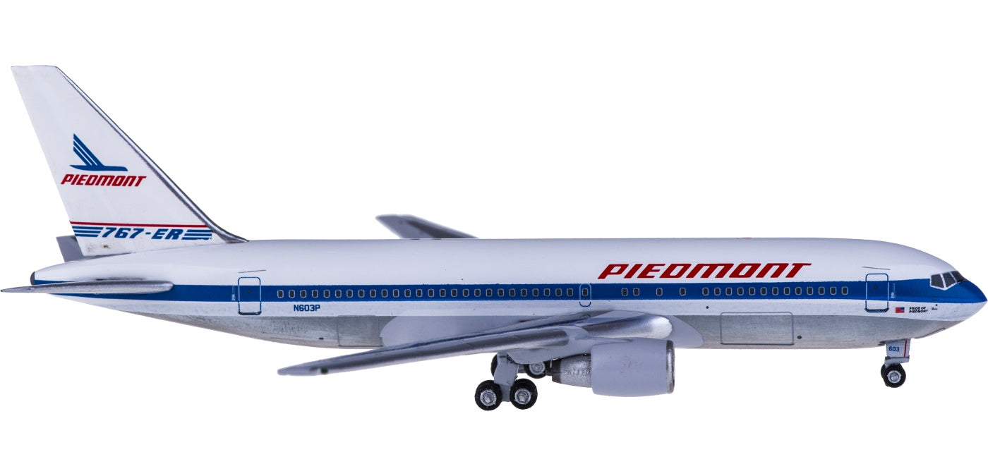 (Rare)1:400 AeroClassics AC419589 Piedmont Airlines Boeing 767-200 N603P+Free Tractor