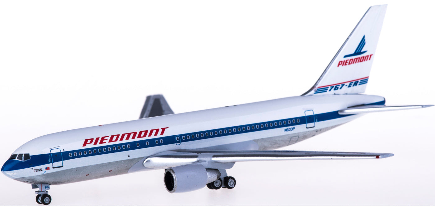 (Rare)1:400 AeroClassics AC419589 Piedmont Airlines Boeing 767-200 N603P+Free Tractor