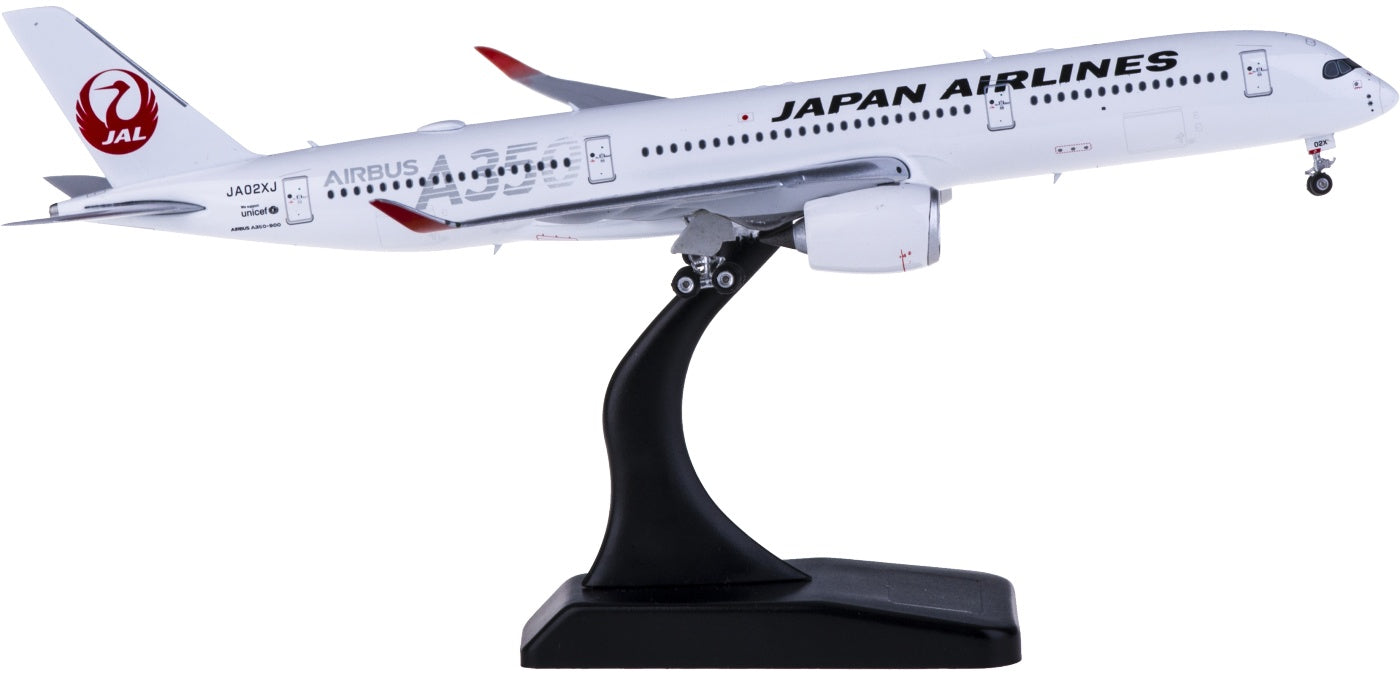 1:400 Phoenix PH04278 Japan Airlines Airbus A350-900 JA02XJ Free Tractor+Stand