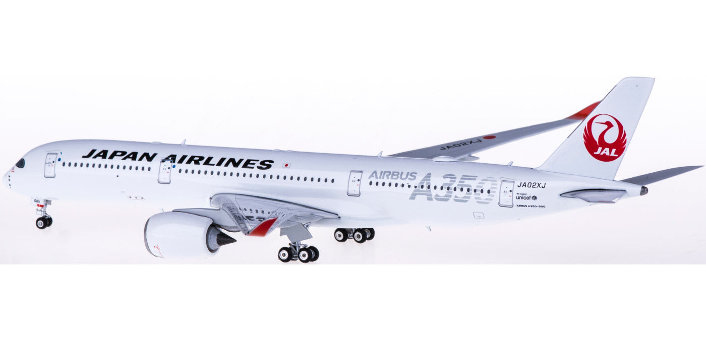 1:400 Phoenix PH04278 Japan Airlines Airbus A350-900 JA02XJ Free Tractor+Stand