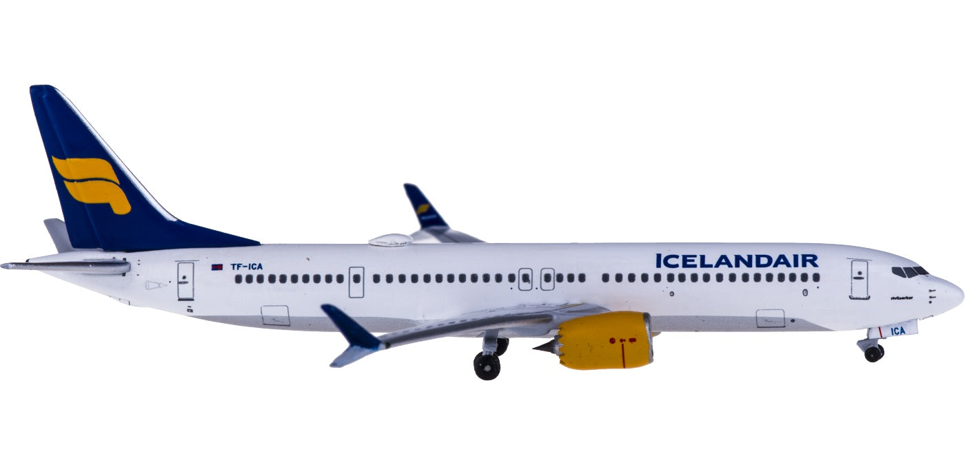 (Rare)1:400 AeroClassics AC419608 Icelandair Boeing 737 MAX 9 TF-ICA+Free Tractor