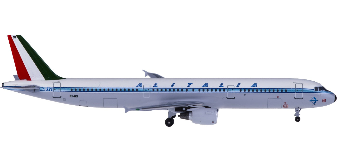 (Rare)1:400 AeroClassics ACEIIXI Alitalia Airbus A321 EI-IXI+Free Tractor
