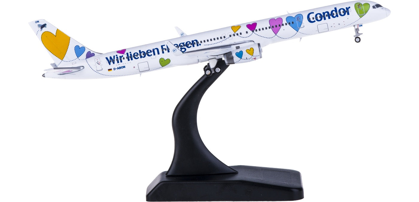 1:400 JC Wings XX4154 Condor Boeing 757-300 D-ABON Aircraft Model Free Tractor+Stand