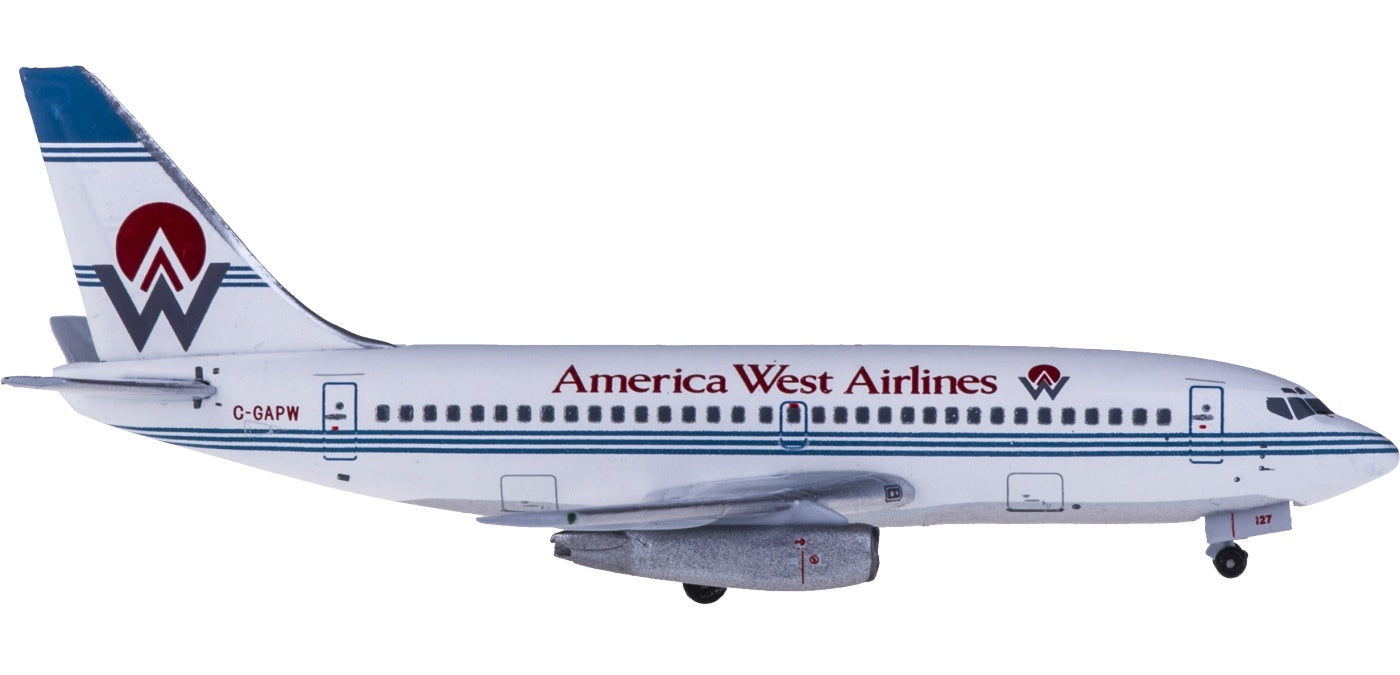 (Rare)1:400 AeroClassics AC419669 America West Airlines Boeing 737-200 C-GAPW+Free Tractor