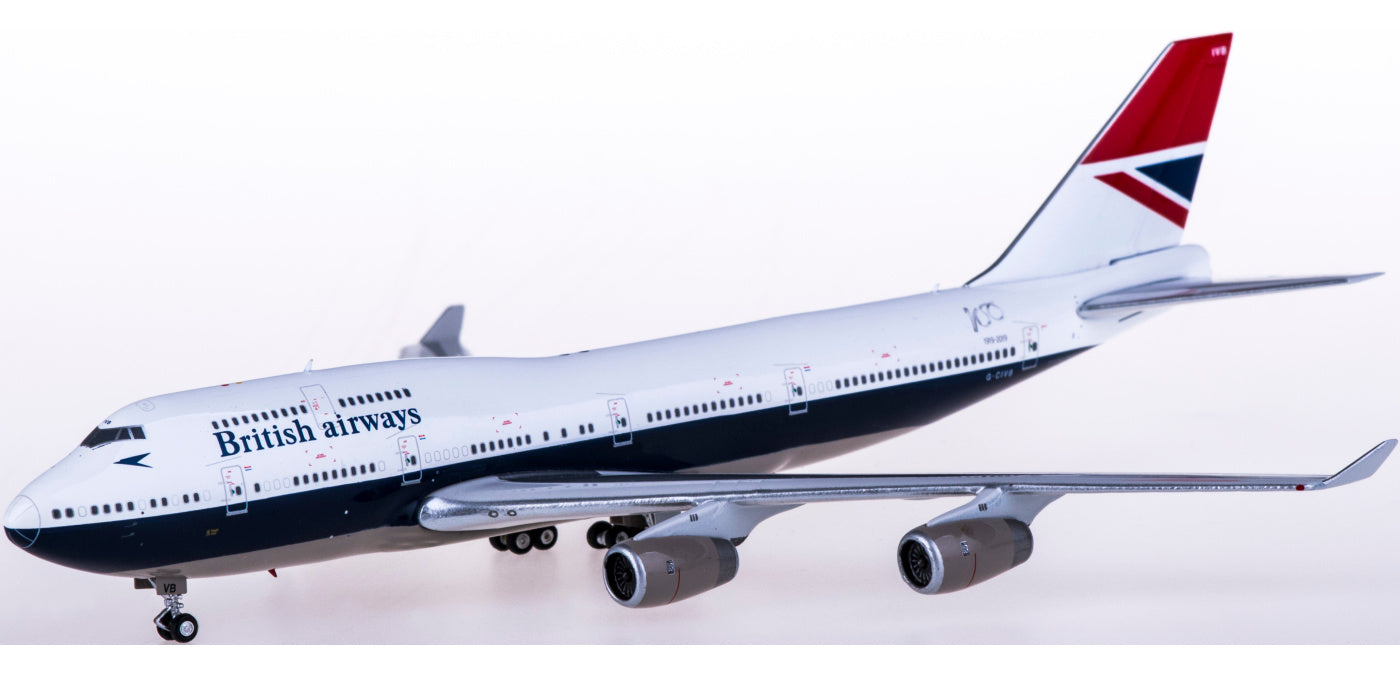 1:400 Phoenix PH04296 British Airways Boeing 747-400 G-CIVB Free Tractor+Stand