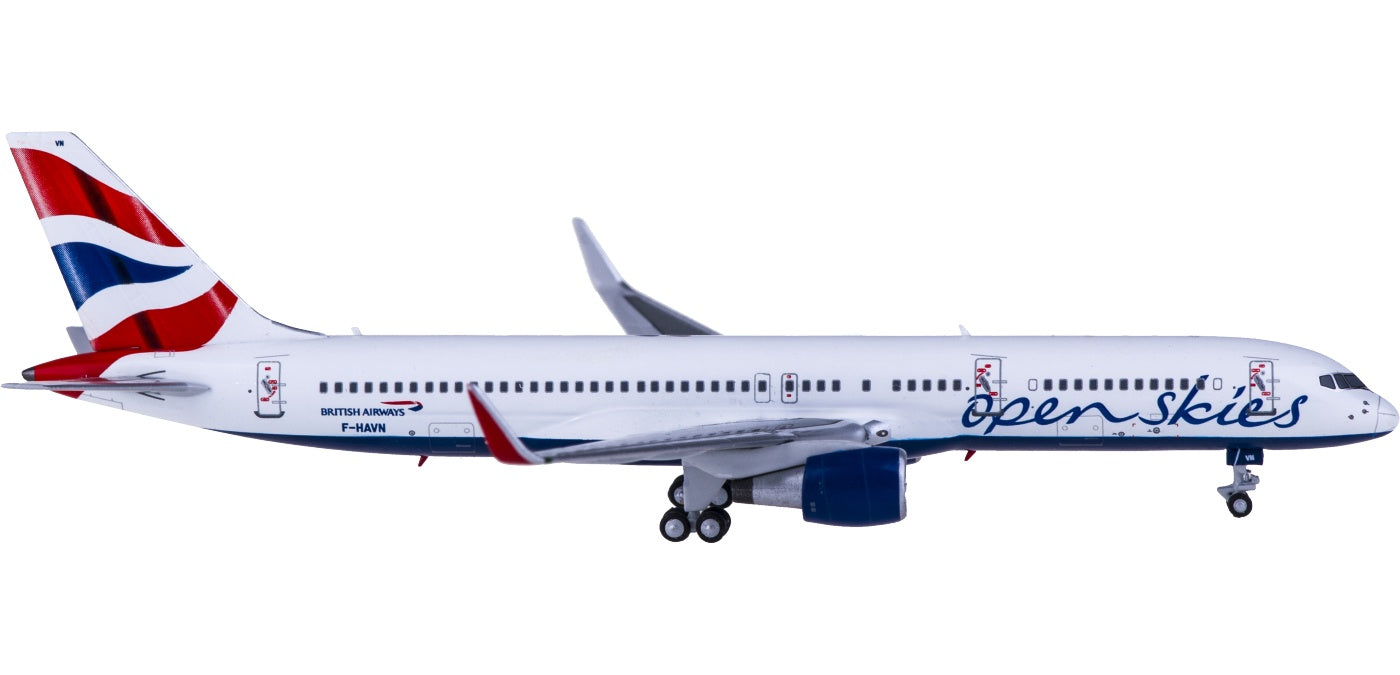 1:400 NG Models NG53127 British Airways Boeing 757-200 F-HAVN+Free Tractor