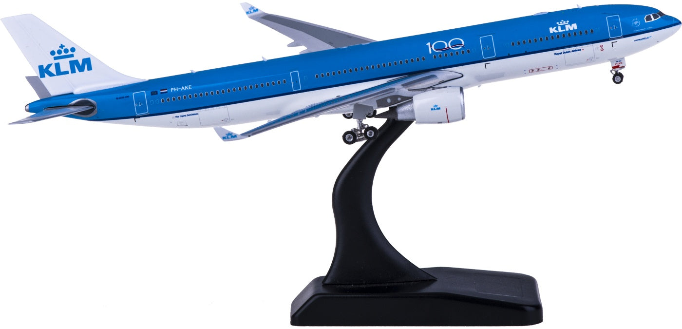1:400 Phoenix PH11592 KLM Airbus A330-300 PH-AKE Free Tractor+Stand