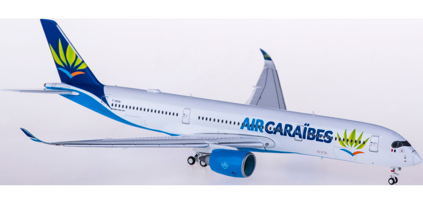 1:400 JC Wings LH4044A Air Caraibes Airbus A350-900 F-HHAV "Flaps Down"Free Tractor+Stand