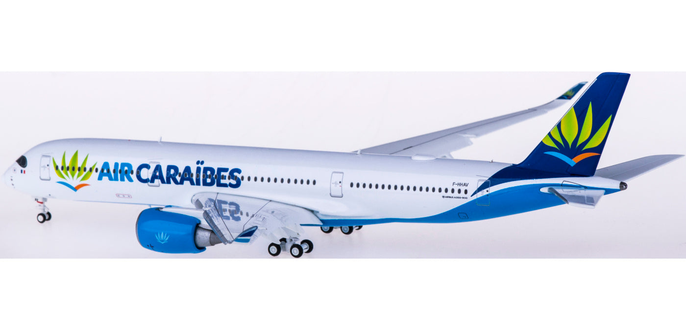 1:400 JC Wings LH4044A Air Caraibes Airbus A350-900 F-HHAV "Flaps Down"Free Tractor+Stand