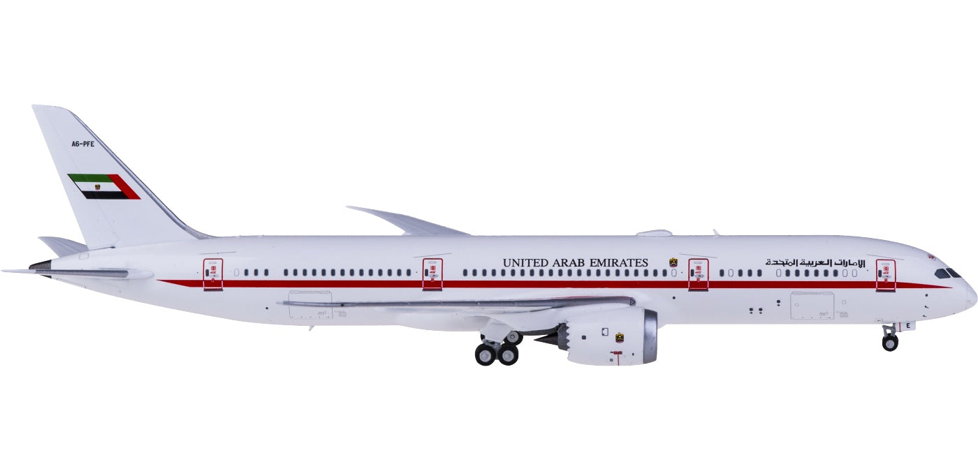 1:400 NG Models NG55042 UAE Presidential Flight Boeing 787-9 A6-PFE+Free Tractor