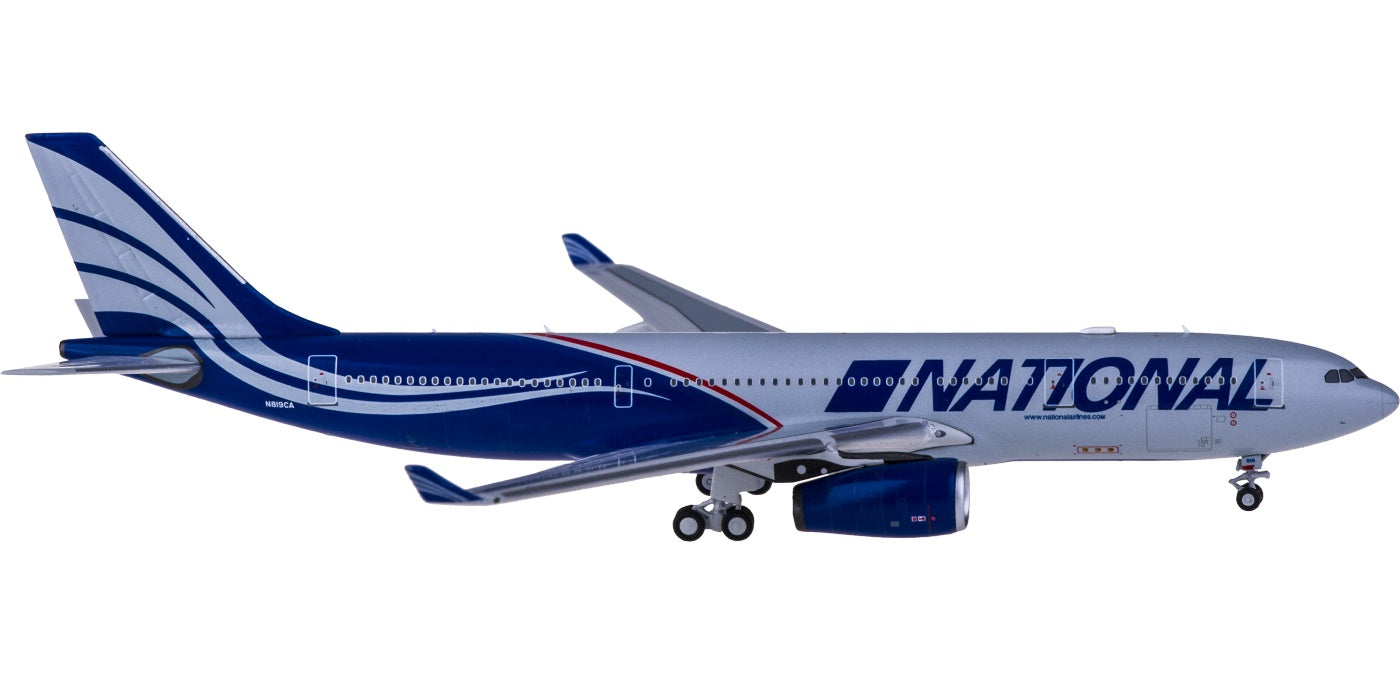 1:400 NG Models NG61023 National Airlines Airbus A330-200 N819CA+Free Tractor