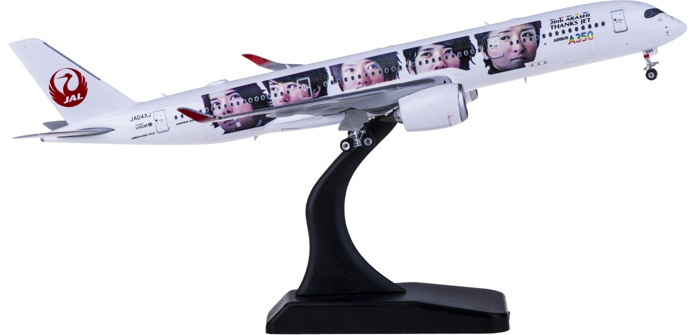1:400 Phoenix PH04348 Japan Airlines Airbus A350-900 JA04XJ Free Tractor+Stand