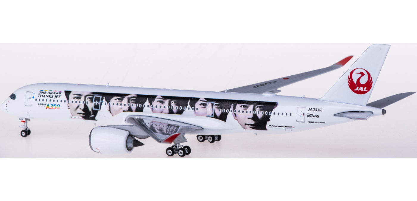 1:400 Phoenix PH04348 Japan Airlines Airbus A350-900 JA04XJ Free Tractor+Stand
