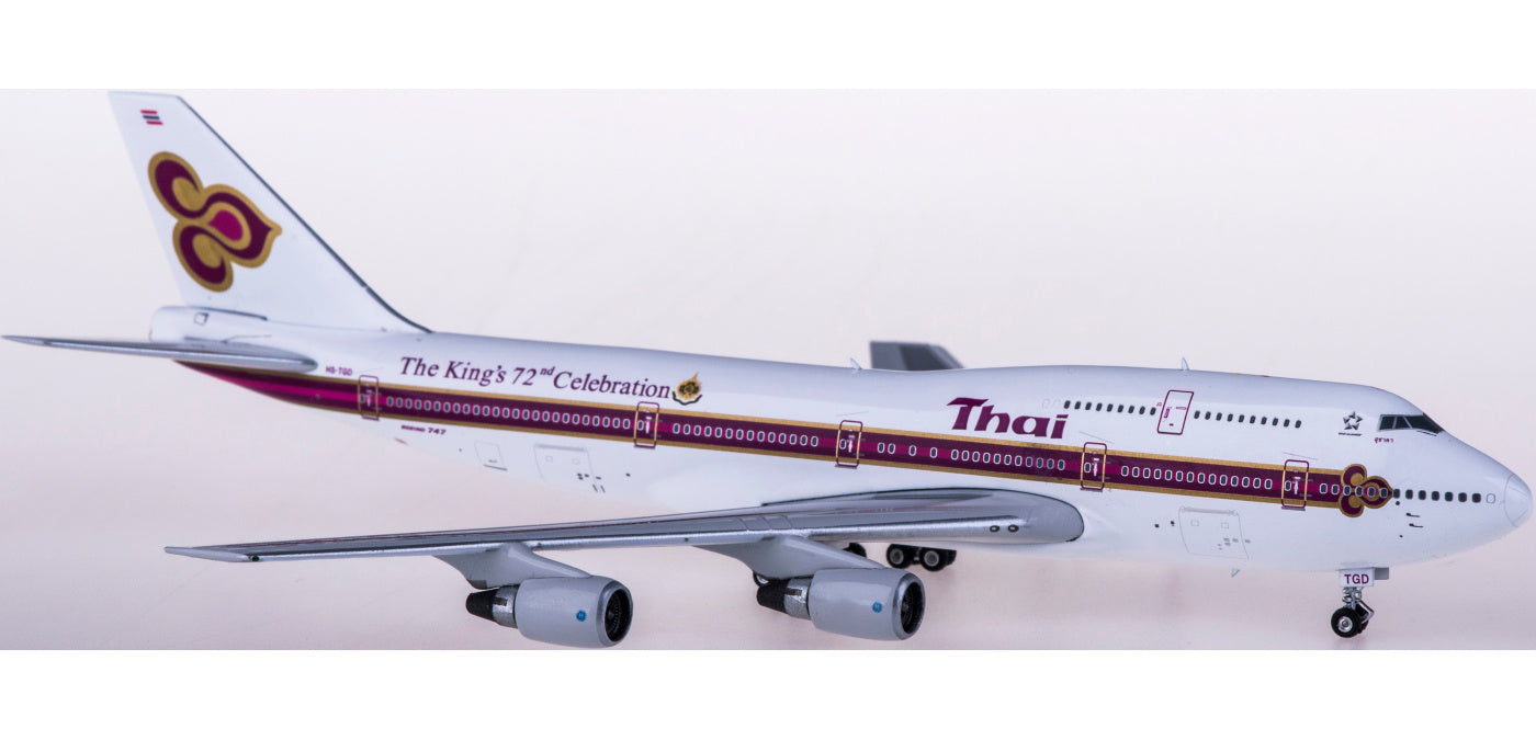 1:400 Phoenix PH11648 Thai Airways Boeing 747-300 HS-TGD Free Tractor+Stand