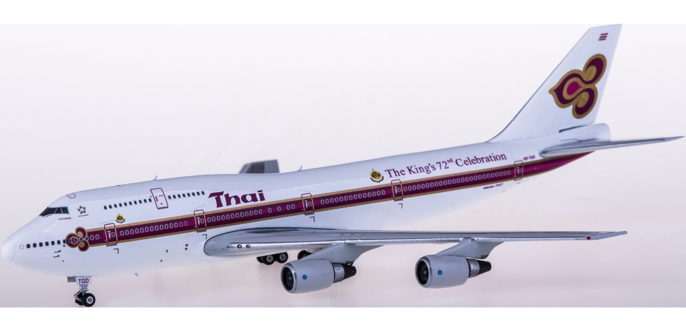 1:400 Phoenix PH11648 Thai Airways Boeing 747-300 HS-TGD Free Tractor+Stand