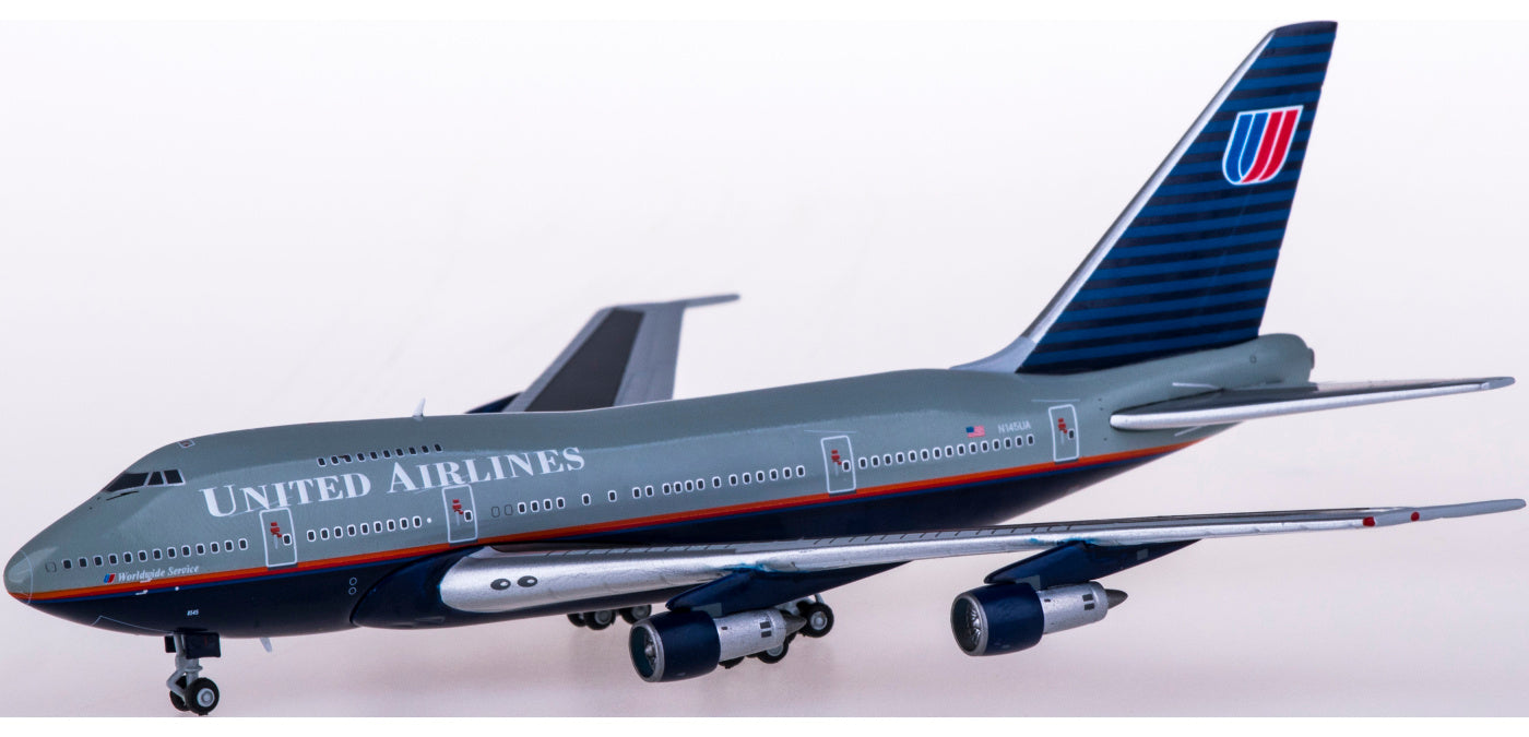 1:400 JC Wings XX4962 United Airlines Boeing 747SP N145UA Free Tractor+Stand