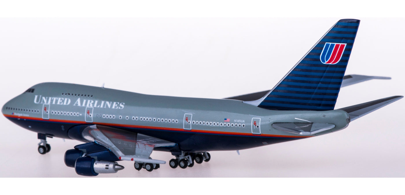 1:400 JC Wings XX4962 United Airlines Boeing 747SP N145UA Free Tractor+Stand