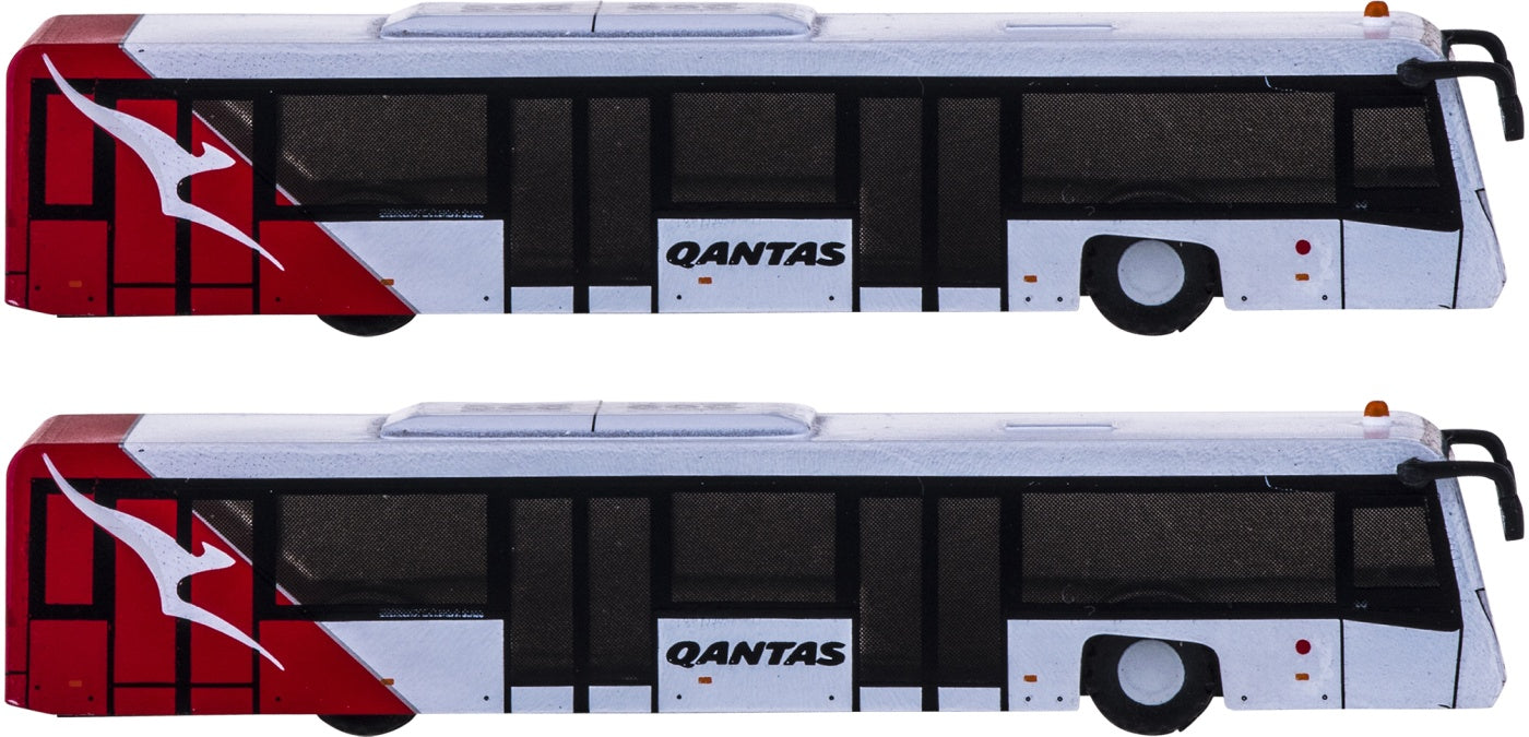 1:200 Fantasy Wings AA2002 Airport Passenger Bus 2in1 Set(Qantas)