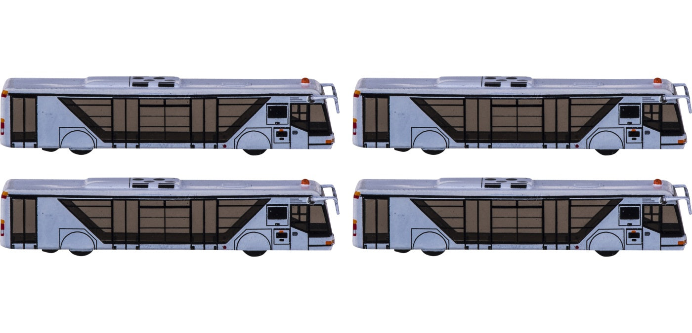 1:400 Fantasy Wings GSE 1:400 AA4022 Neoplan Airport Bus 4Pcs