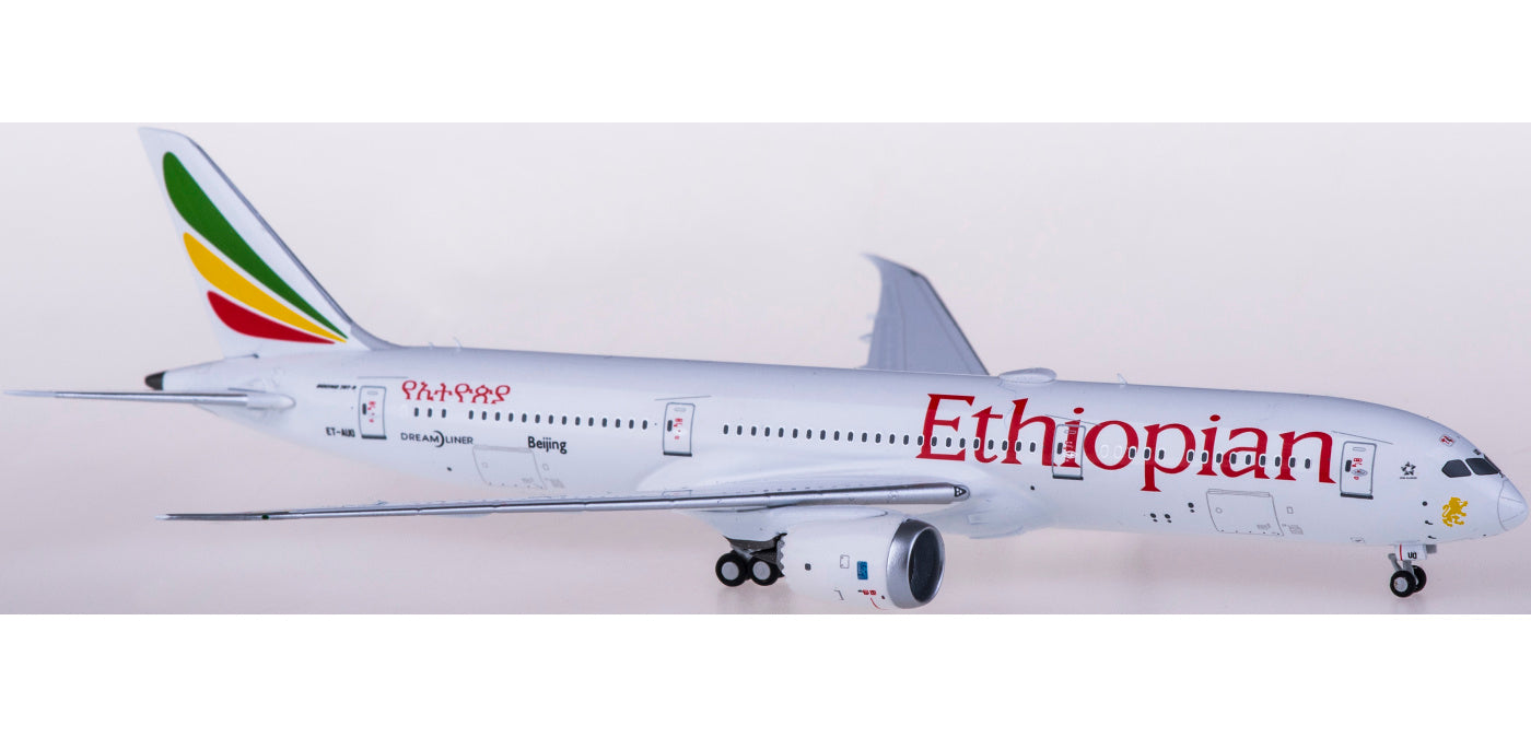 1:400 NG ModelsNG55061 Ethiopian Airlines Boeing 787-9 ET-AUO+Free Tractor