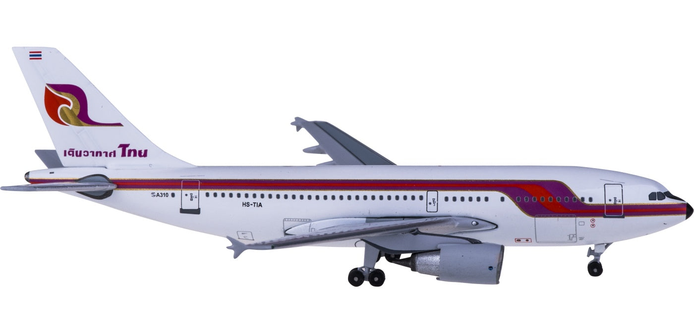 (Rare)1:400 AeroClassics AC419875 Thai Airways Airbus A310-200 HS-TIA+Free Tractor