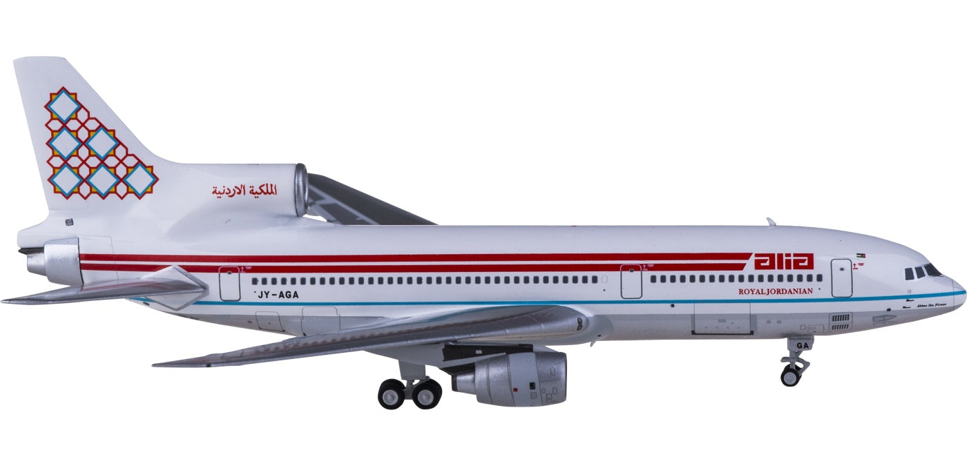 1:400 NG Models NG35015 Royal Jordanian Airlines Lockheed L-1011-500 JY-AGA+Free Tractor