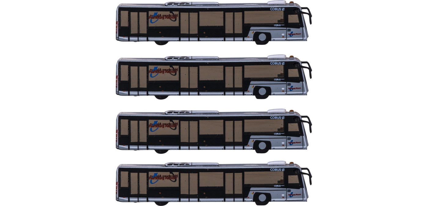 1:400 Fantasy Wings Hamburg Airport Passenger CoBus (4in1 Set)