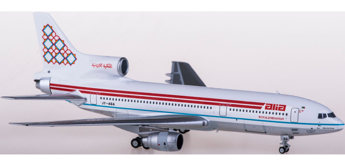 1:400 NG Models NG35015 Royal Jordanian Airlines Lockheed L-1011-500 JY-AGA+Free Tractor