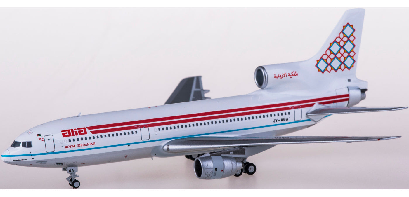 1:400 NG Models NG35015 Royal Jordanian Airlines Lockheed L-1011-500 JY-AGA+Free Tractor