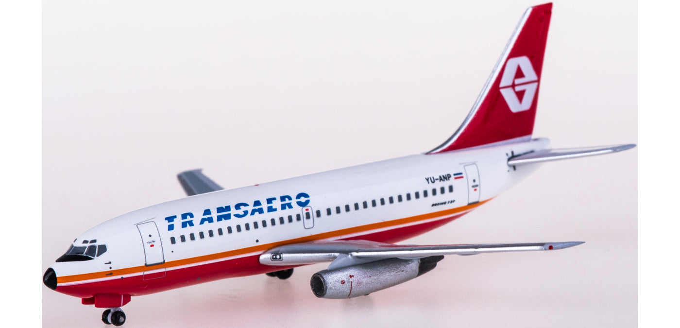 1:400 AeroClassics AC419940 Aviogenex Boeing 737-200 YU-ANP Aircraft Model+Free Tractor