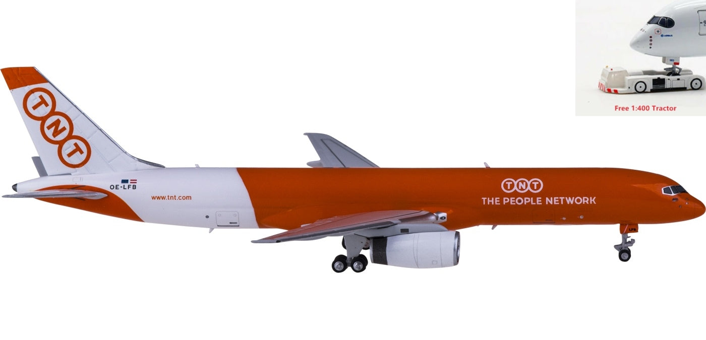 1:400 NG Models NG53173 TNT Boeing 757-200BCF OE-LFB +Free Tractor