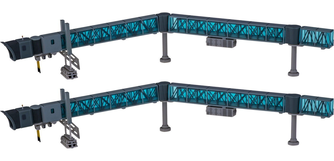 1:200 JC Wings LH2282 Airport Passenger Bridge (For Narrow Body Aircraft) Blue