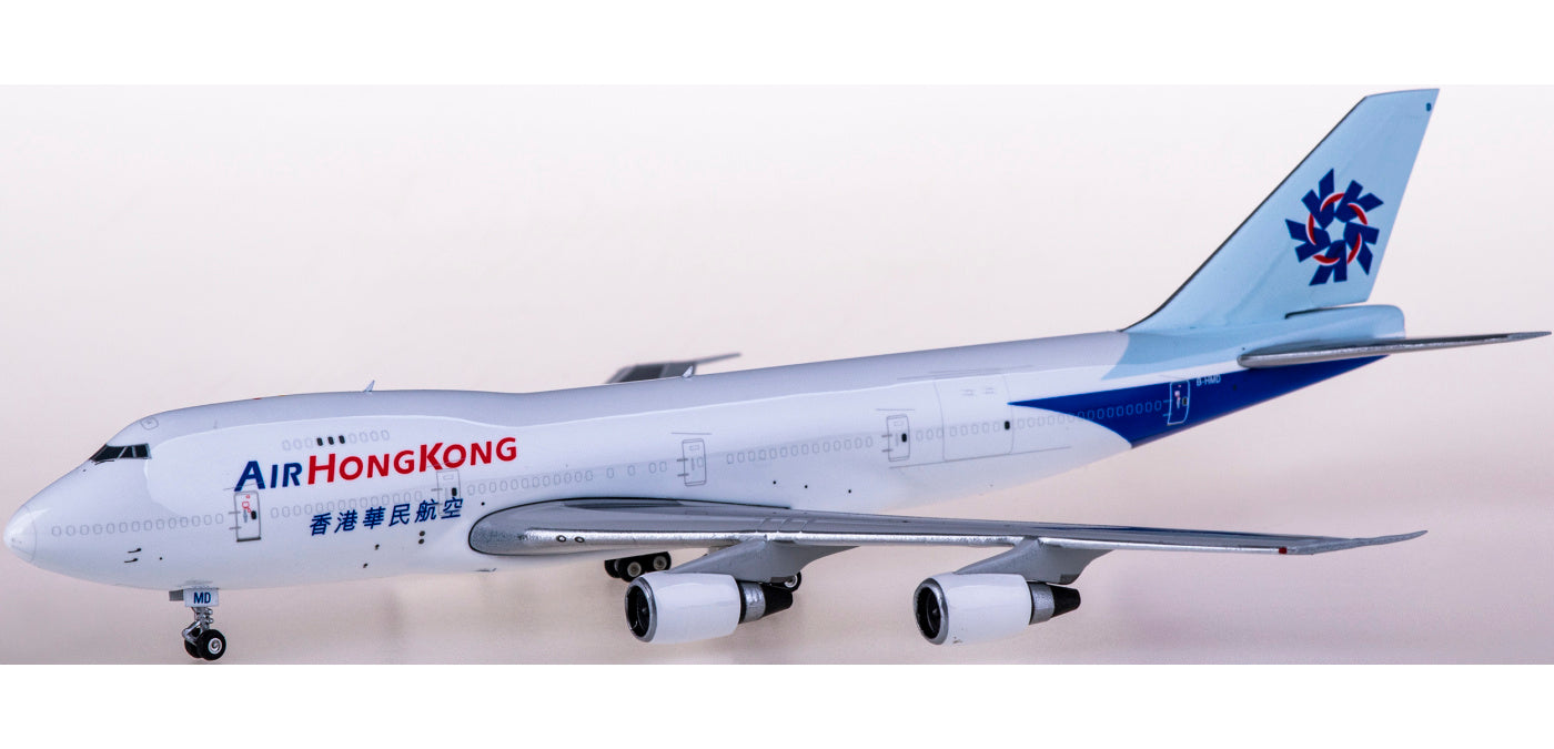 1:400 Phoenix PH04393 Air Hong Kong Cargo Boeing 747-200 B-HMD+Free Tractor