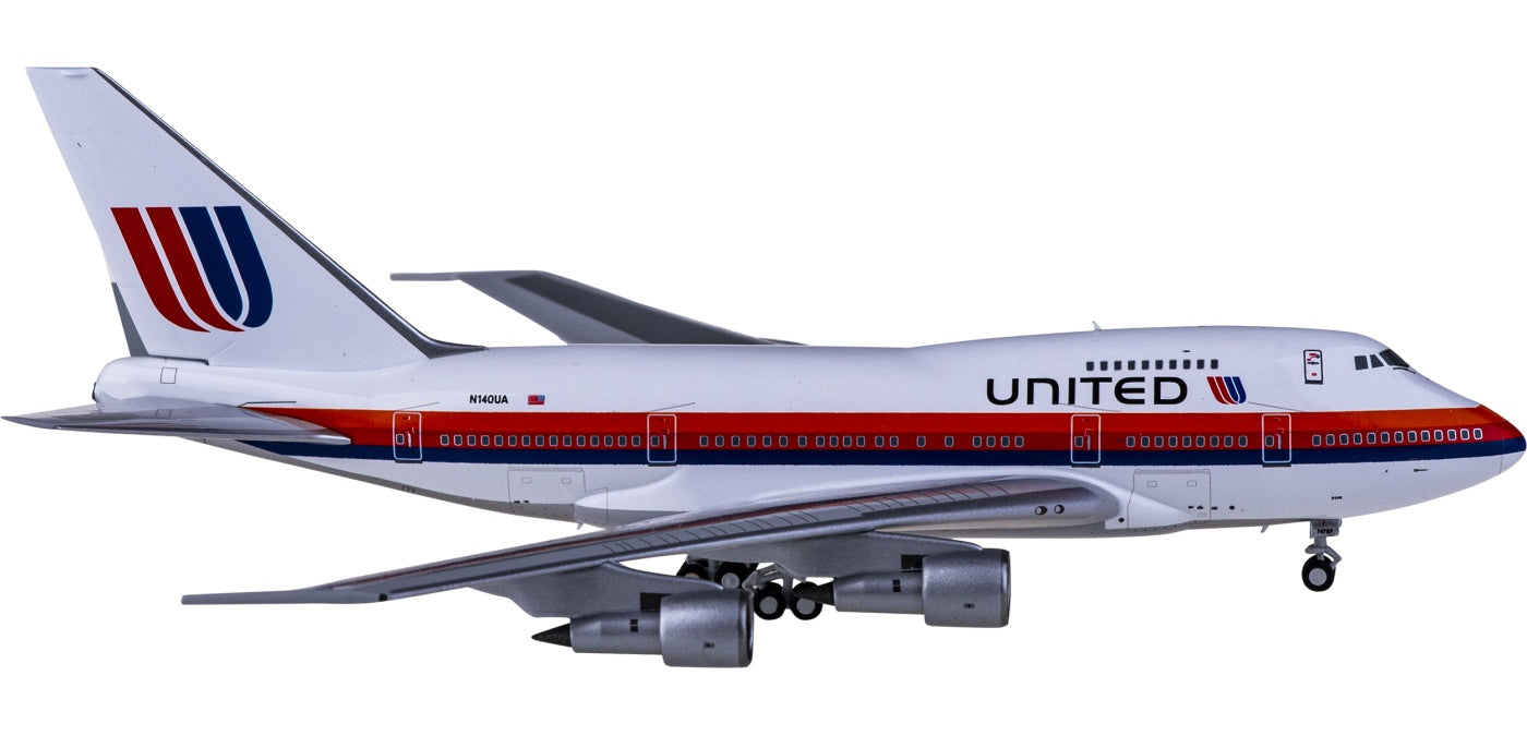 1:400 NG Models NG07013 United Airlines Boeing 747SP N140UA+Free Tractor